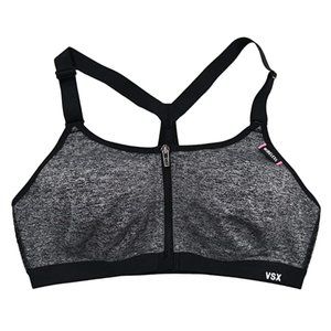 SOLD VSX Knockout Wireless Sports Bra Gray 34DD